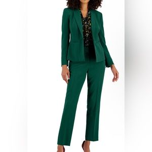 Kasper Women's One-Button Blazer, Knot-Front Top & Pants